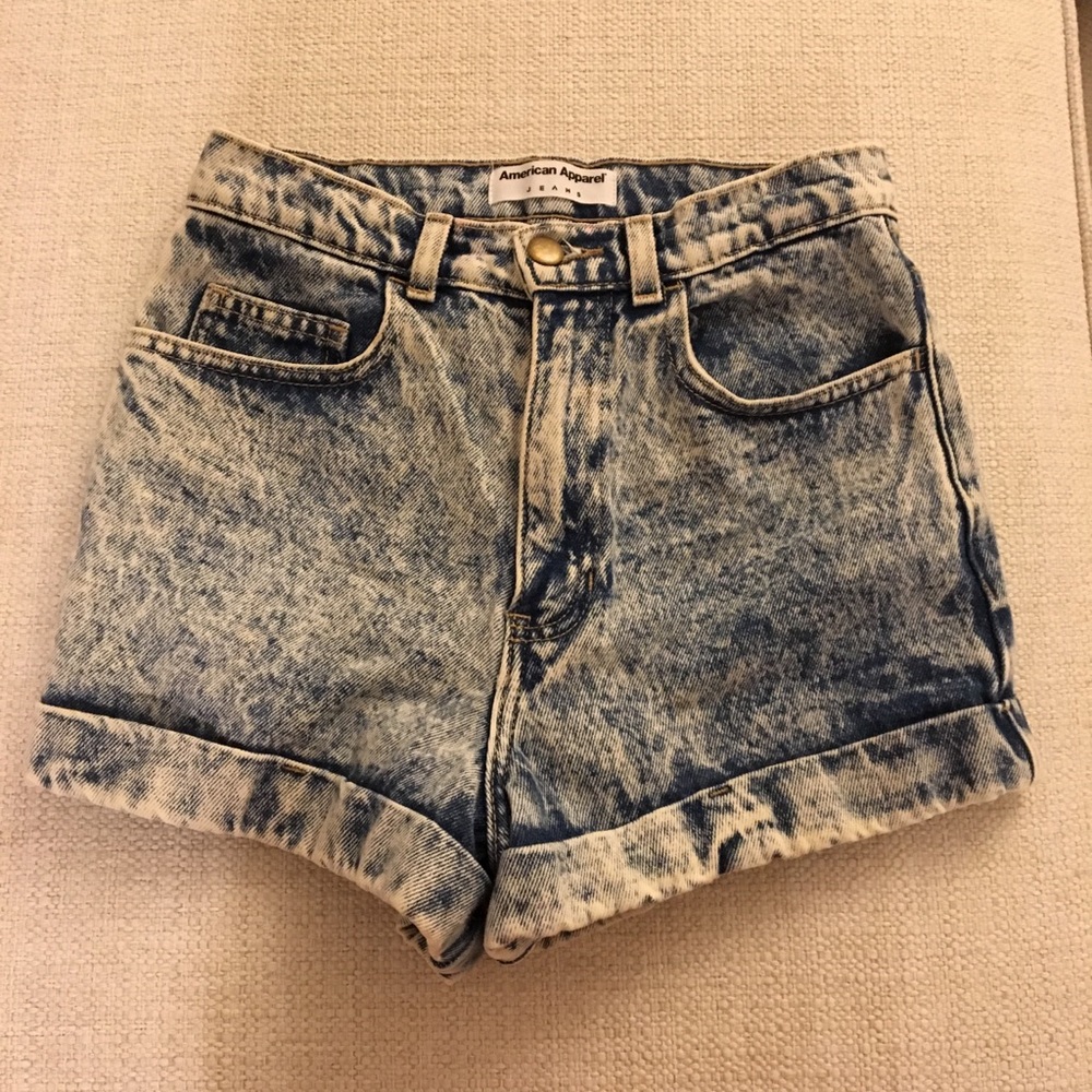 American Apparel Denim Shorts